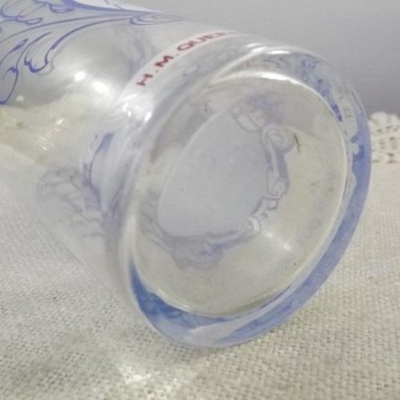 Vintage 1953 Queen Elizabeth & Prince Philip Glass - Picture 8 of 10